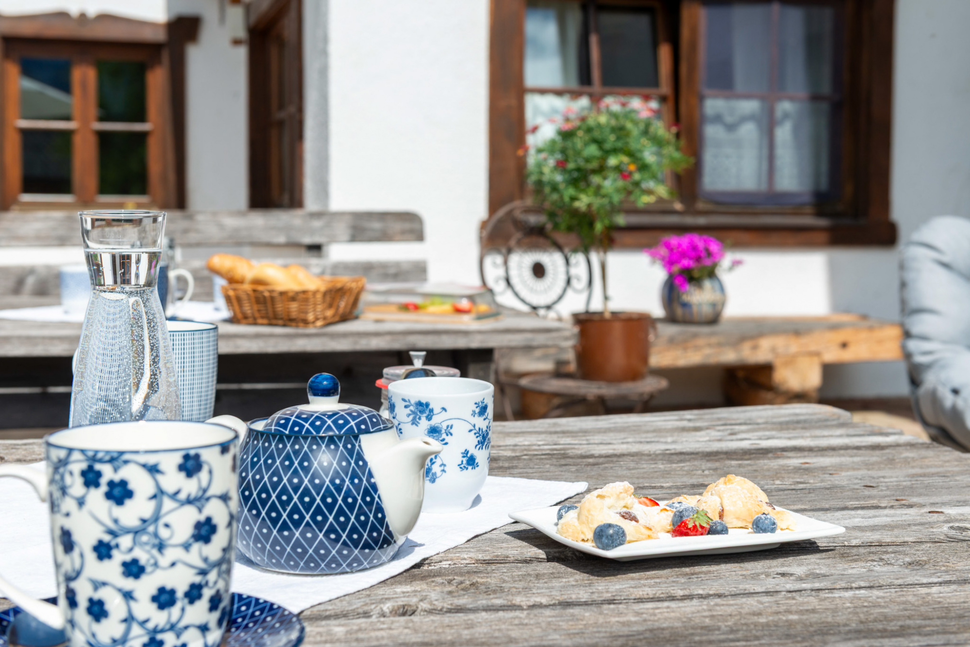 Aussen kaffee kuchen